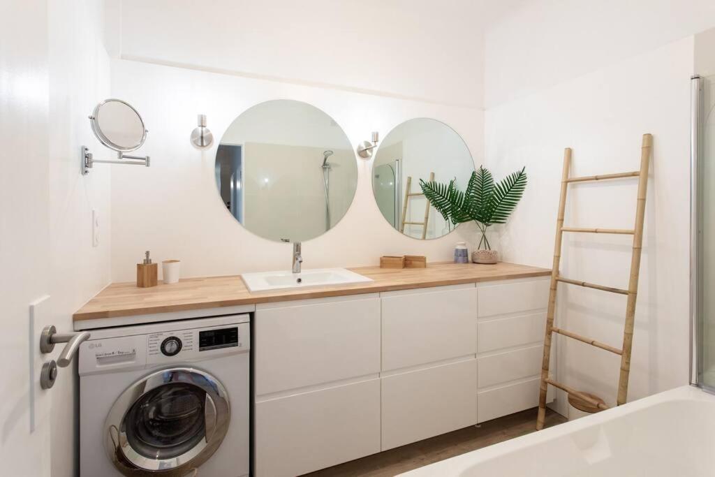 L45 Suite St Marguerite Sea View/ Balcon, Parking Wifi 니스 외부 사진